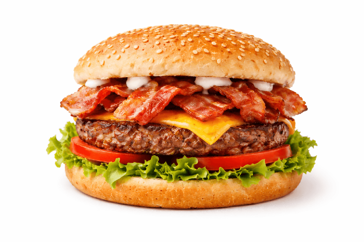 Bacon cheeseburger