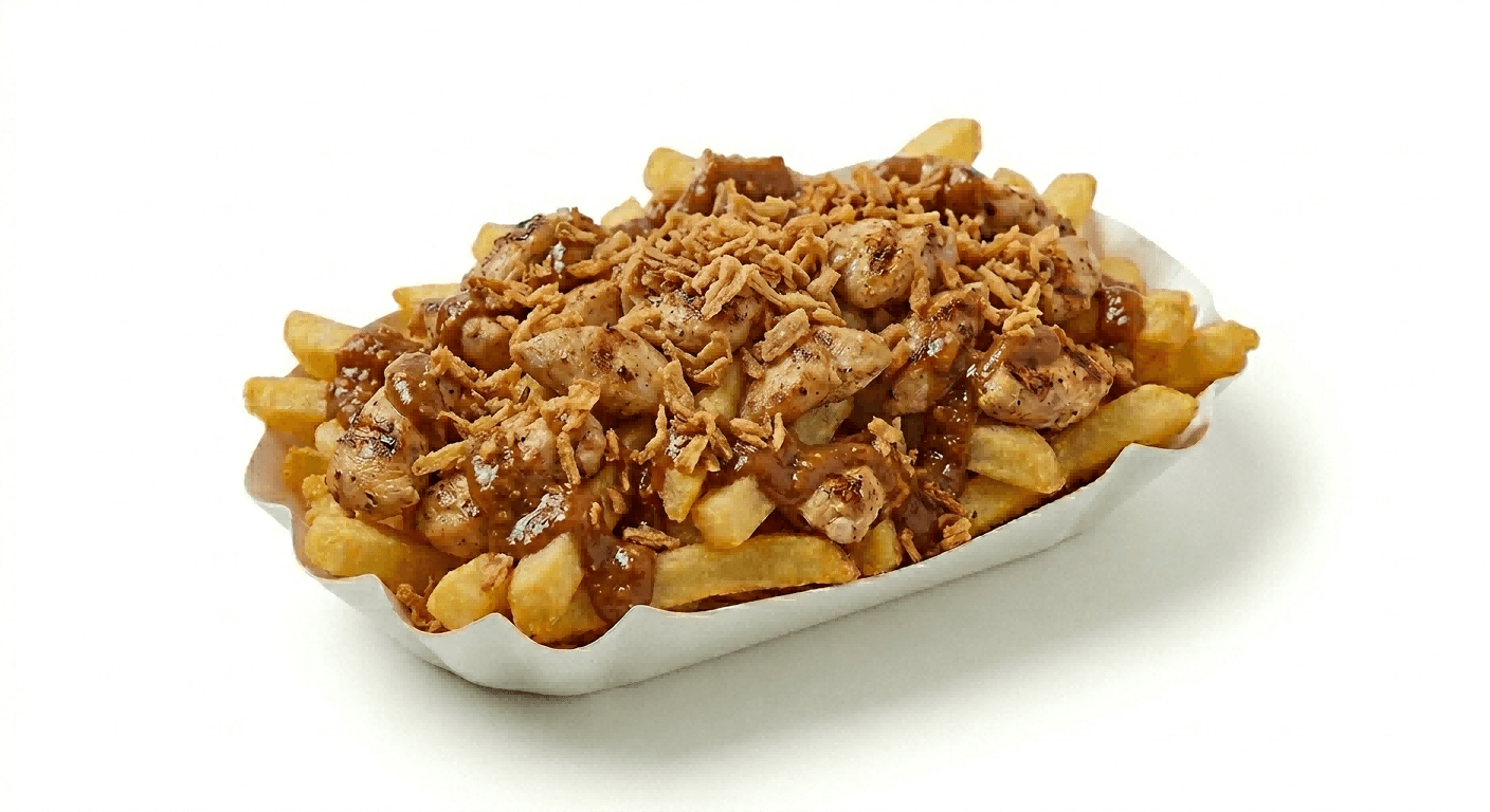 Friet zuurvlees